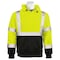 Deltaplus Sweatshirt, Fleece, Pullover, Class 3, W376B, Hi-Viz Lime, 6X 61563 - alternate 1